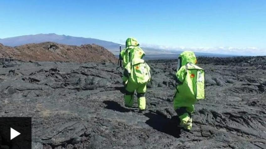 [VIDEO] Científicos entrenan en Hawai para entender cómo es vivir en Marte