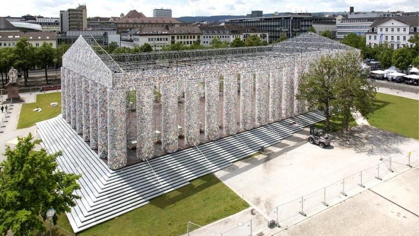 El impresionante Partenón de libros construido donde los nazis quemaban textos