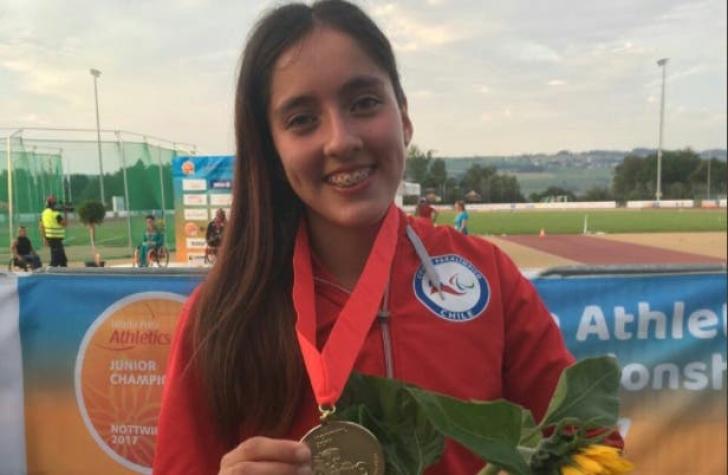 Amanda Cerna gana medalla de oro en Mundial de Atletismo Juvenil en Suiza