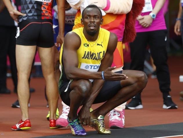 [VIDEO] Bolt se ve sorprendido por Coleman en semis de 100 metros planos de Londres