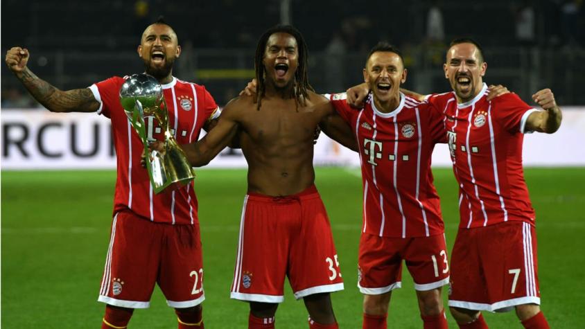 Arturo Vidal conquista un nuevo título oficial junto al Bayern Münich