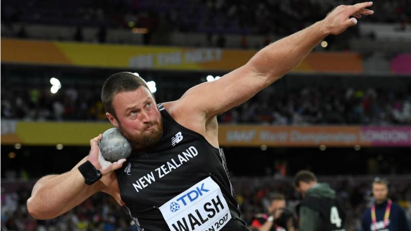 Tomas Walsh conquista el oro en lanzamiento de la bala en Mundial de Atletismo