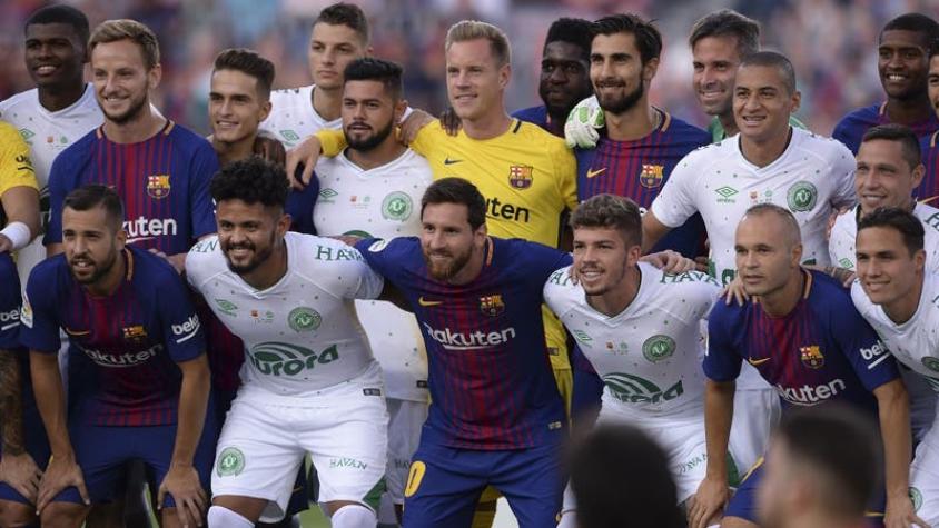 Barcelona golea a Chapecoense en emotivo homenaje a las víctimas del accidente