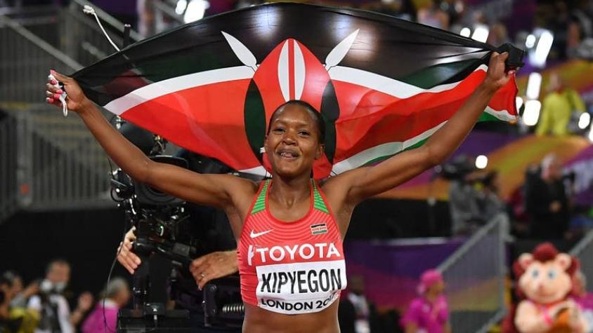 La keniana Kipyegon se cuelga el oro en los 1.500 metros de Londres 2017