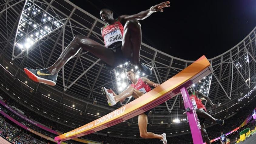 Kipruto por fin gana oro tras imponerse en 3.000 metros obstáculos de Londres 2017