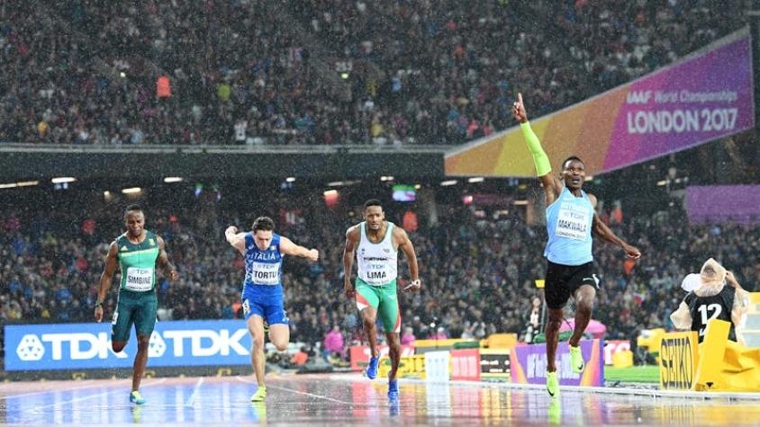 [VIDEO] Hazaña de Makwala: las carreras que lo llevaron a la final de 200 metros