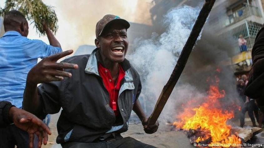 Disturbios en Kenia tras el discutido resultado electoral