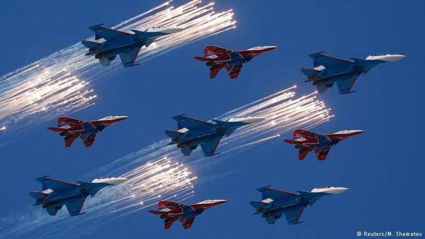 Rusia celebra día de Fuerzas Aeroespaciales con gran parada