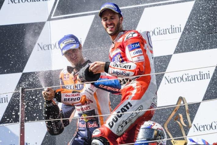 El italiano Andrea Dovizioso conquista el Gran Premio de Austria en MotoGP