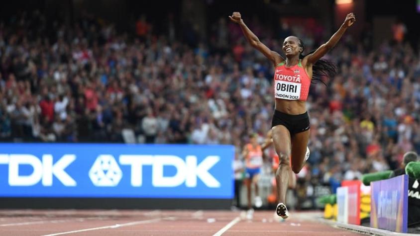 Obiri gana oro en 5000 metros y evita doblete de Ayana en pruebas de fondo de Londres 2017