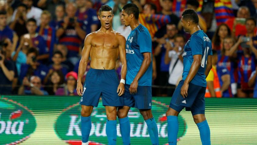 Real Madrid supera a Barcelona en Supercopa de España con expulsión de Ronaldo incluida