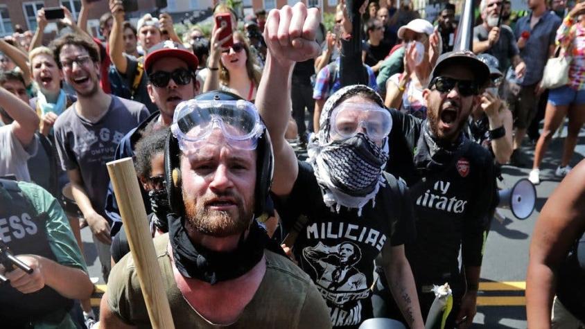 Qué es Antifa, el grupo violento que está en pie de guerra contra los supremacistas blancos