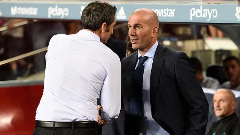 Zinedine Zidane expresa la solidaridad del Real Madrid con la ciudad de Barcelona