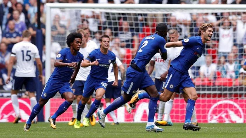 Chelsea vence al Tottenham en el derbi de Londres por la Premier League