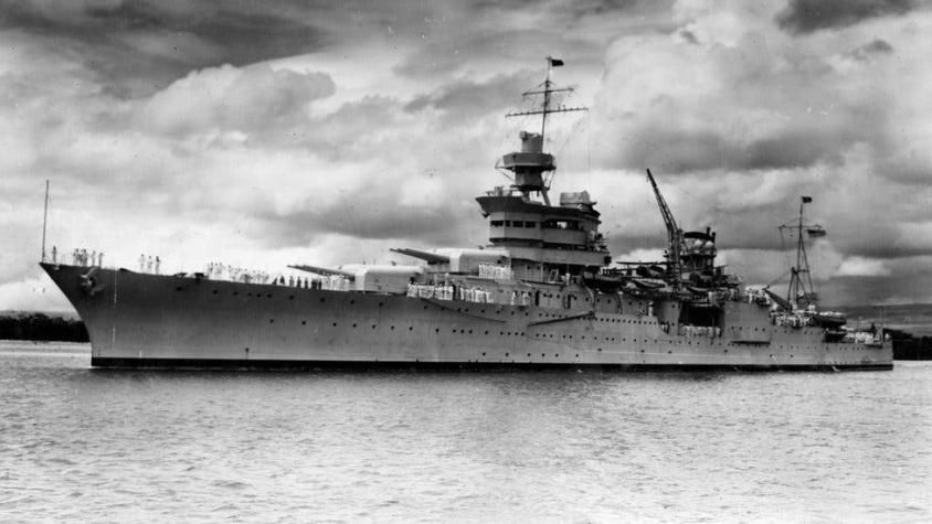 El emblemático barco de guerra USS Indianápolis es hallado 72 años después de su hundimiento