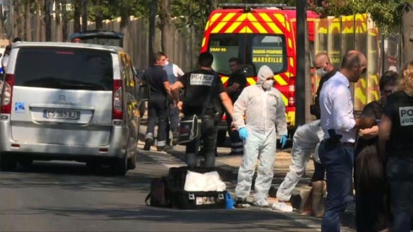 Conductor que embistió dos paradas de autobús en Marsella sufre "trastorno psicótico"