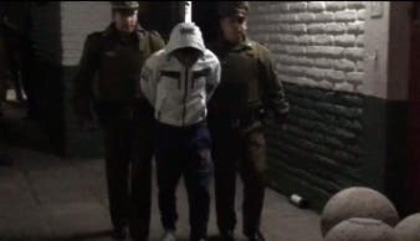 Detienen a sujeto acusado de violar a menor de edad en Pudahuel