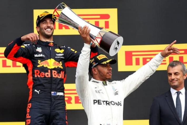 Fórmula Uno: Hamilton junto a la escudería Mercedes conquistó el Gran Premio de Bélgica