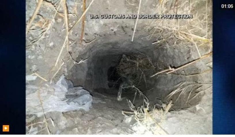 Descubren túnel clandestino que conecta México con EEUU