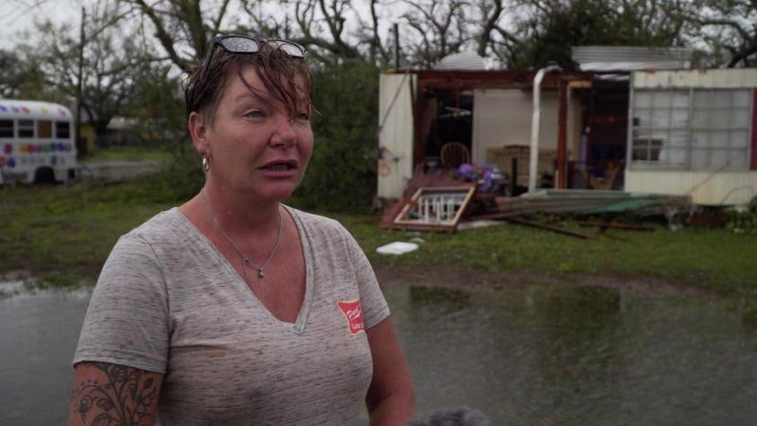 "No pudimos huir del huracán porque aquí todos somos pobres, y ahora no nos queda nada"