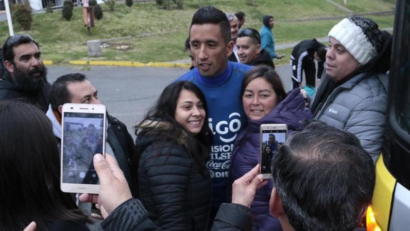 Barrios elogia a Paredes y anticipa duelo con Chile en el Monumental: “Es como mi casa”