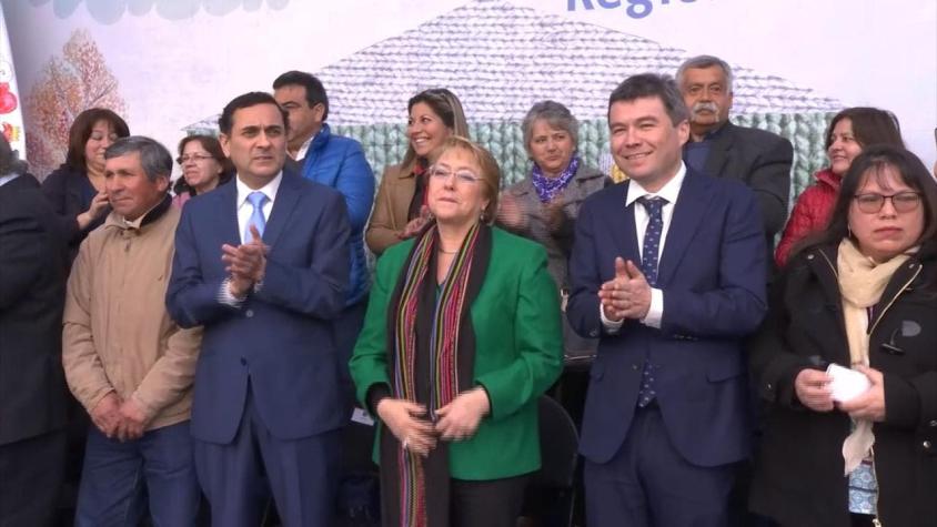 [VIDEO] Bachelet respalda a ministro Mena tras rechazo de Dominga