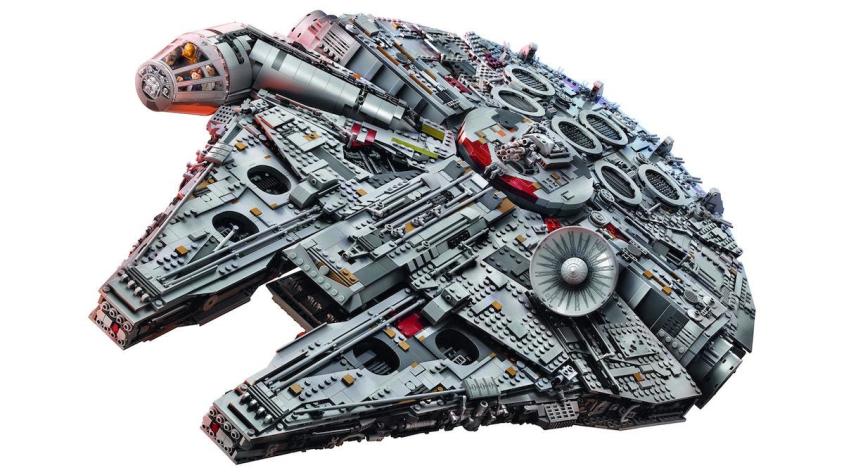 Halcón Milenario: el juguete de Lego más grande hasta la fecha