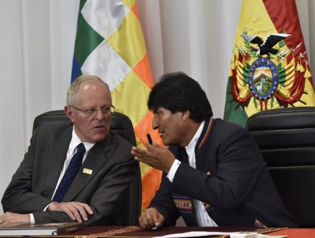 Kuczynski ofrece a Bolivia el uso del puerto de Illo para su comercio