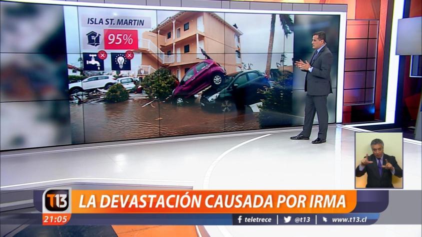 [VIDEO] Ramón Ulloa explica cómo ha sido el devastador paso de Irma