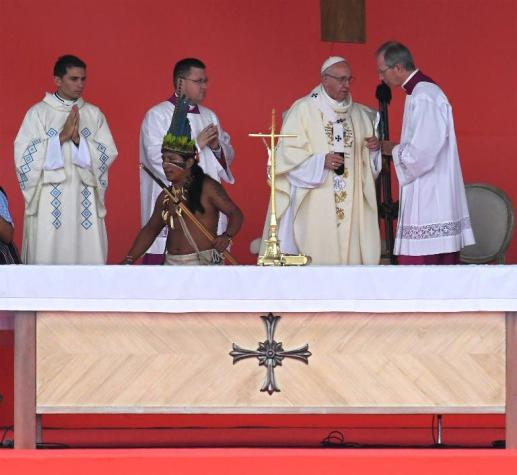 Papa en Villavicencio: Sin reconciliación, la paz en Colombia "será un fracaso"