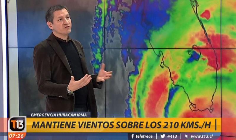 Meteorólogo explica cuáles serían las consecuencias de la llegada del huracán Irma a Tampa