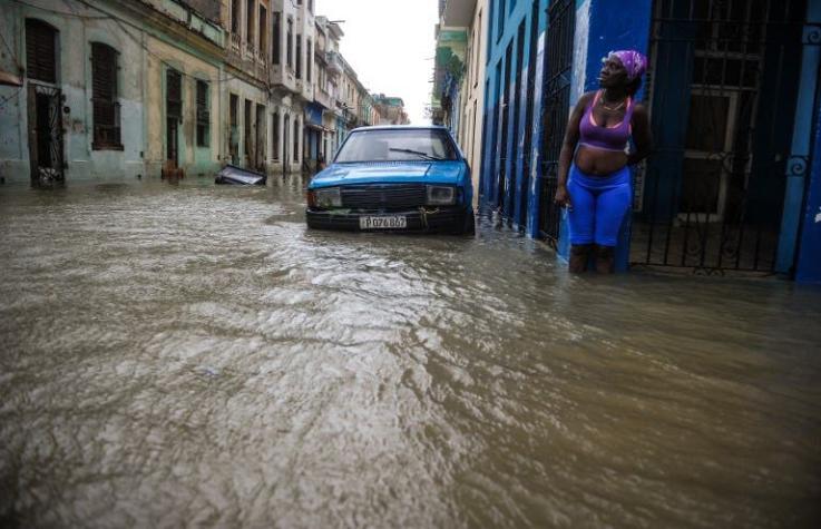 Irma golpeó fuerte en Cuba y deja parte de La Habana inundada y sin electricidad