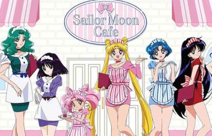 Abrirán cuatro cafés de Sailor Moon en Japón