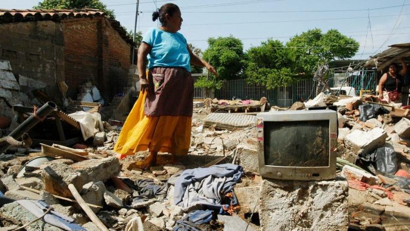 La angustia y la indignación en los pueblos "olvidados" del terremoto en México