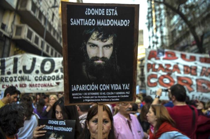 Celular chileno del desaparecido Santiago Maldonado podría ayudar en su búsqueda