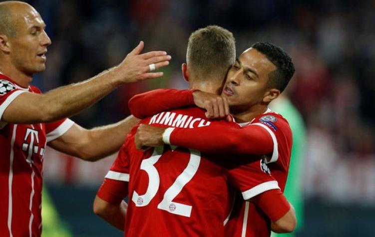 Con Arturo Vidal suspendido Bayern Munich vence a Anderlecht en su estreno en la Champions