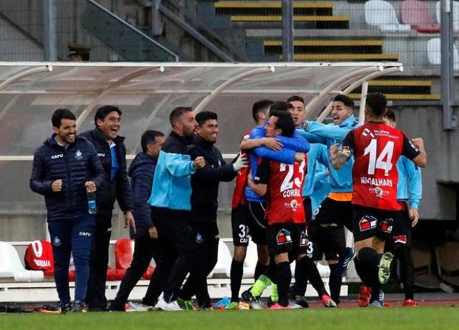 Antofagasta logra agónico empate ante Curicó por cuartos de final de Copa Chile