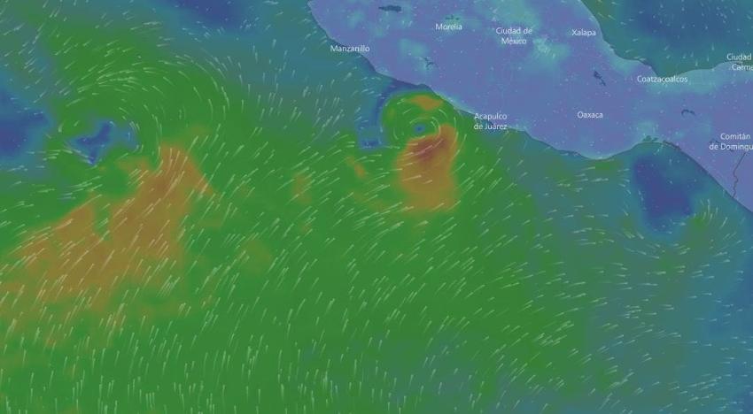 Max: nueva tormenta se forma frente a lugares afectados por terremoto en México