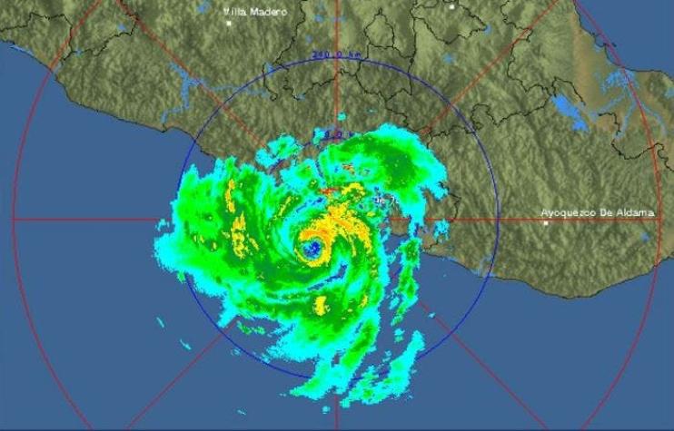 Max es ya huracán categoría 1 y está frente a las costas de México
