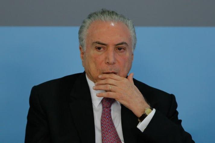 Brasil: Temer rechaza acusaciones de organización criminal y obstrucción a la justicia