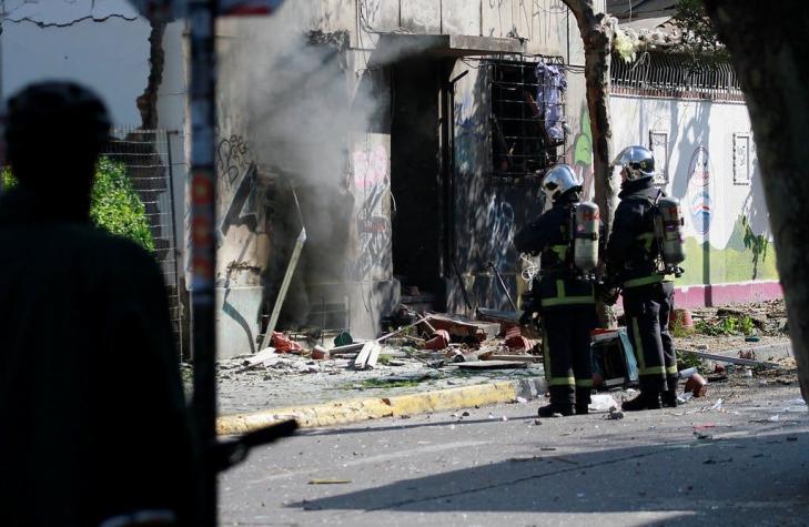 Explosión por gas deja tres lesionados en edificio de Bellavista