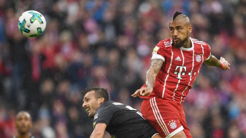 Arturo Vidal regresa a la titularidad en goleada del Bayern Münich sobre Mainz 05