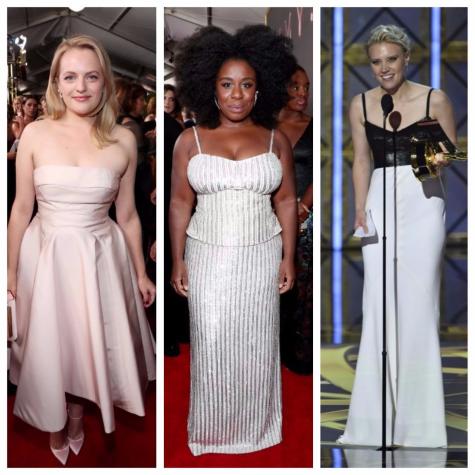 El color blanco fue el gran protagonista en los looks de los Emmys 2017