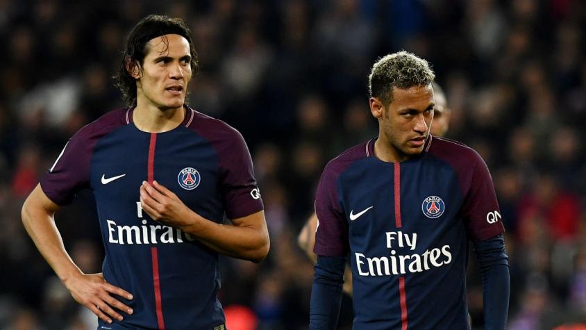 Edinson Cavani niega problemas con Neymar en el París Saint-Germain