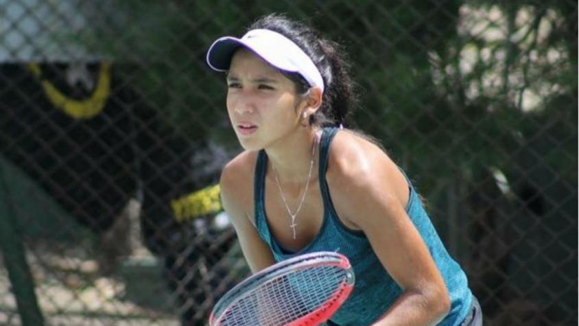 Tenista chilena de 15 años logra su primera victoria como profesional