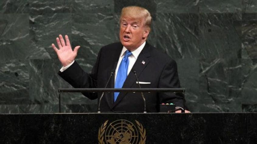 Trump amenaza con "destruir totalmente" Corea del Norte