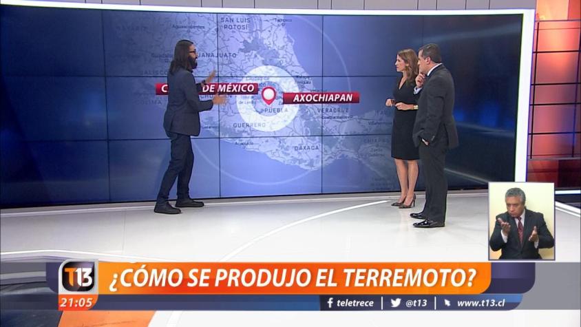 [VIDEO] ¿Cómo se produjo el terremoto en México?