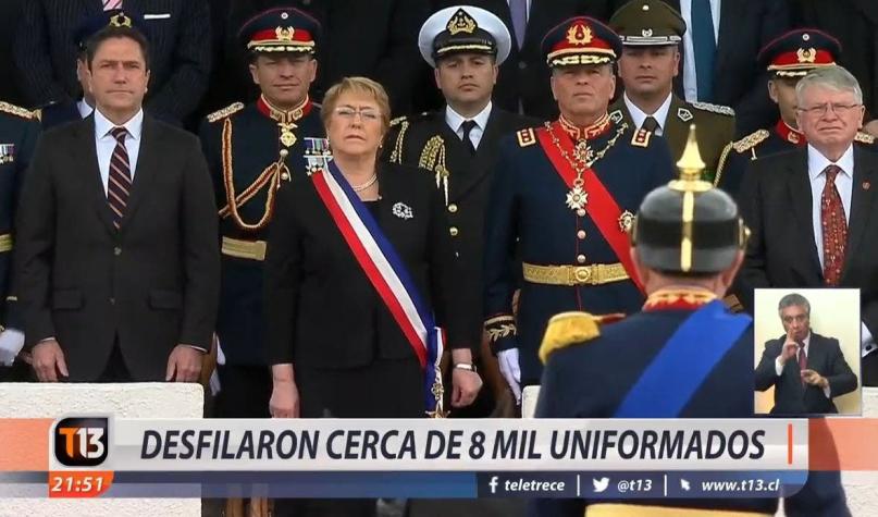 [VIDEO] La última Parada Militar de la Presidenta Bachelet