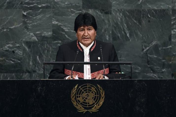 Evo Morales vuelve a mencionar litigio marítimo en Asamblea General de la ONU