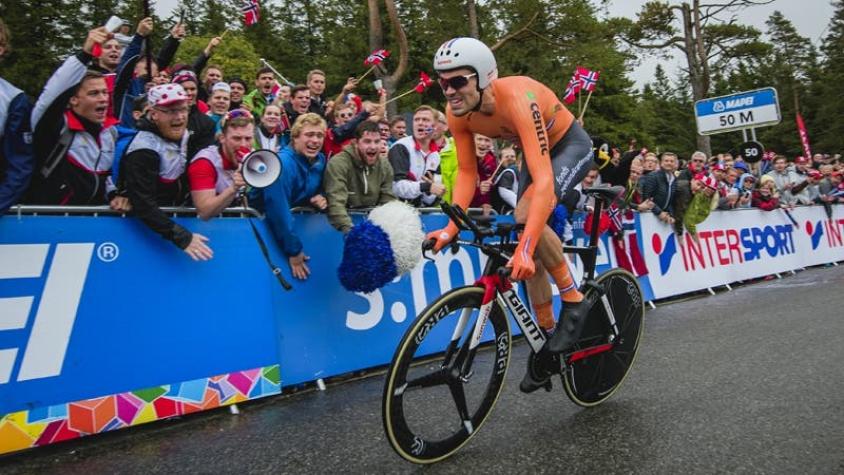 Ciclismo: Tom Dumoulin vuela en la contrarreloj y se proclama nuevo campeón del mundo